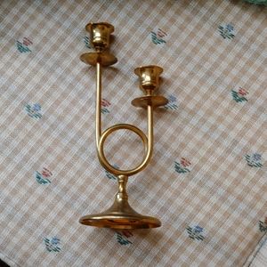 Vintage Brass candle holder